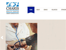 Tablet Screenshot of charishealthcenter.org